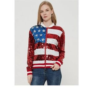 4th of July American Flag Jacket